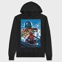Spiderman Surfing Storm, Hanorac Oversize Barbati (Unisex)