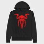 Spiderman Symbiote Mask, Hanorac Oversize Barbati (Unisex)
