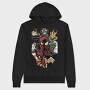 Spiderman Venom Symbiote, Hanorac Oversize Barbati (Unisex)