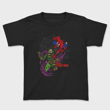 Spiderman Web Art, Tricou Copii
