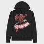 Spiderman Web Crawl, Hanorac Oversize Barbati (Unisex)