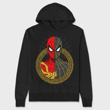 Spiderman Web Icon, Hanorac Oversize Barbati (Unisex)
