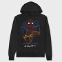 Spiderman Web Spin 2, Hanorac Oversize Barbati (Unisex)