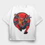 Spiderman Web Spin 4, Tricou Oversize Barbati (Unisex)