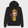 Sugar Skull Cherub, Hanorac Oversize Barbati (Unisex)