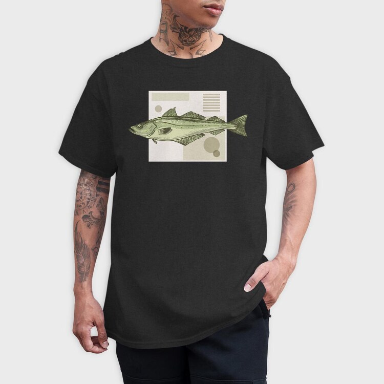 Pollock Fish, Tricou Barbati (Unisex)