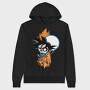Sugar Skull Goku, Hanorac Oversize Barbati (Unisex)
