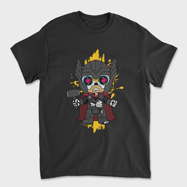 Sugar Skull Thor, Tricou Barbati (Unisex)