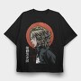 Sunset Samurai, Tricou Oversize Barbati (Unisex)