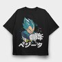 Super Saiyan Blue 1, Tricou Oversize Barbati (Unisex)