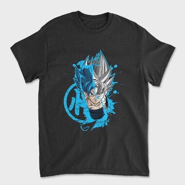 Super Saiyan Blue Burst, Tricou Barbati (Unisex)