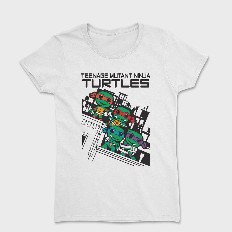 Teenage Mutant Ninja Turtles, Tricou Femei
