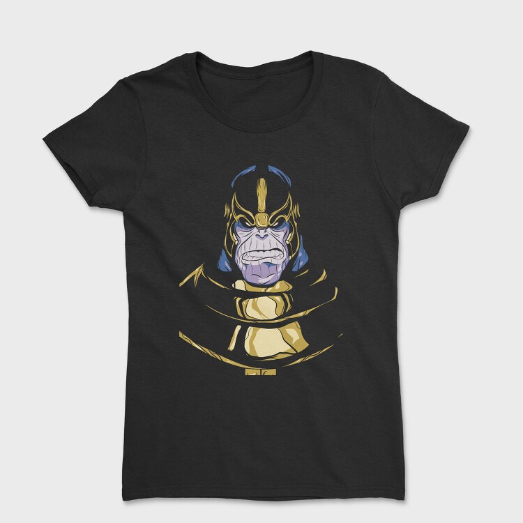 Thanos Face Mask, Tricou Femei