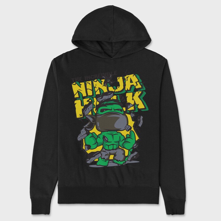 The Incredible Ninja Hulk, Hanorac Oversize Barbati (Unisex)