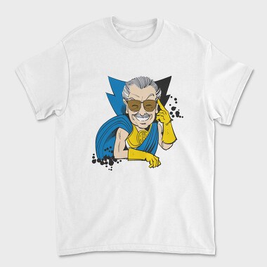 The Man With The Mustache, Tricou Barbati (Unisex)