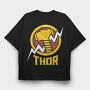 Thor Hammer, Tricou Oversize Barbati (Unisex)