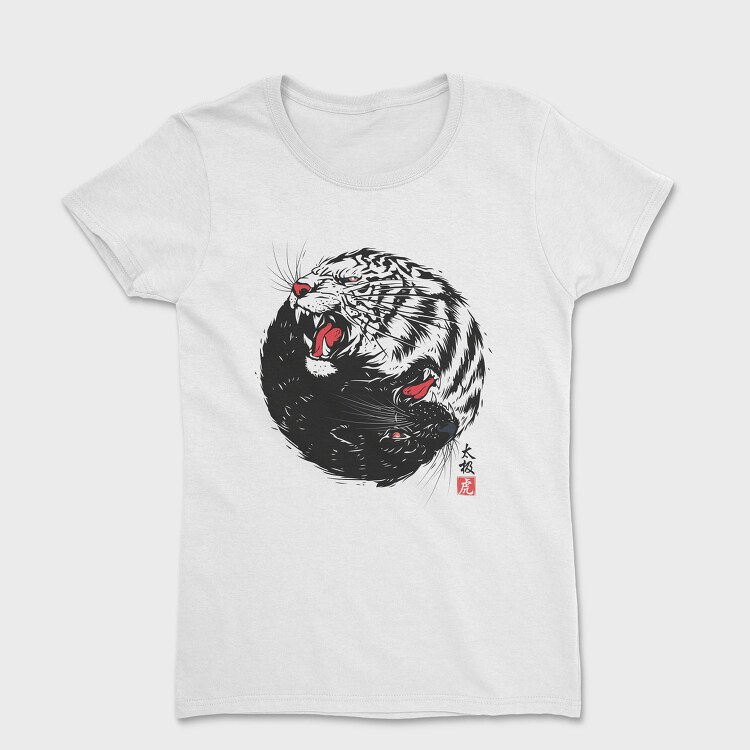 Tiger Roar Yin Yang, Tricou Femei