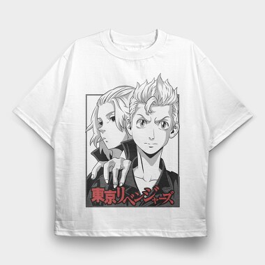 Tokyo Revengers 1, Tricou Oversize Barbati (Unisex)