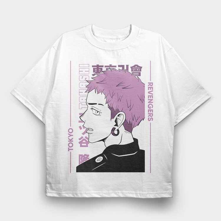 Tokyo Revengers, Tricou Oversize Barbati (Unisex)