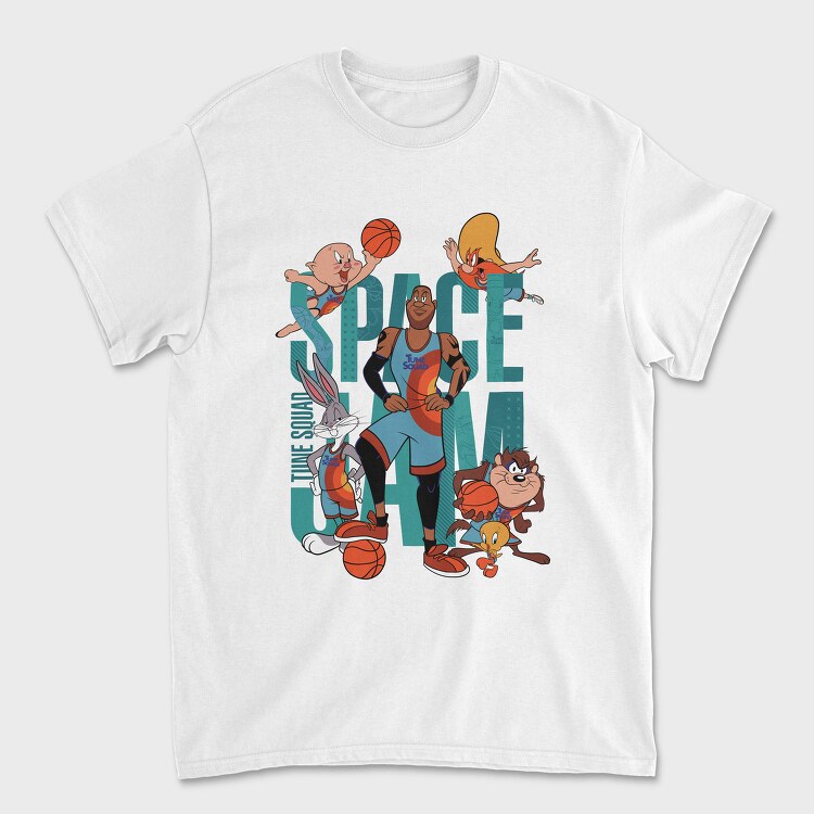 Tune Squad Hoops, Tricou Barbati (Unisex)