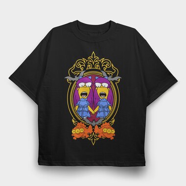 Twins Crown, Tricou Oversize Barbati (Unisex)