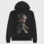 Venomized Groot, Hanorac Oversize Barbati (Unisex)