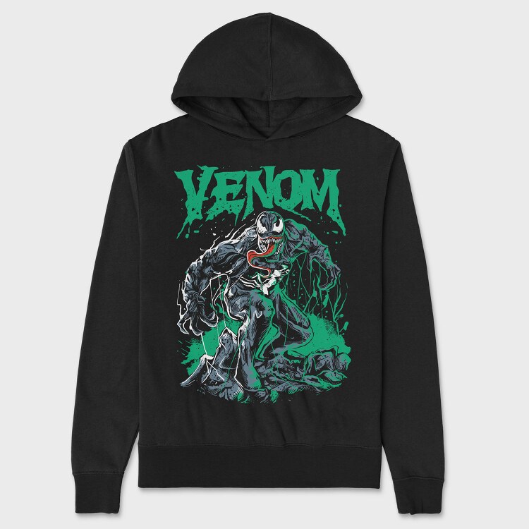 Venomous Splash, Hanorac Oversize Barbati (Unisex)