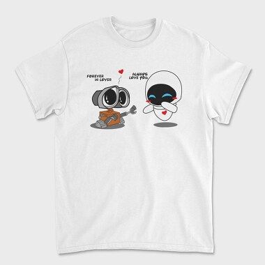 Wall E Love You, Tricou Barbati (Unisex)
