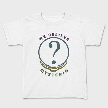 We Believe Mystery, Tricou Copii