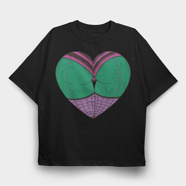 Witchcraft Heart, Tricou Oversize Barbati (Unisex)