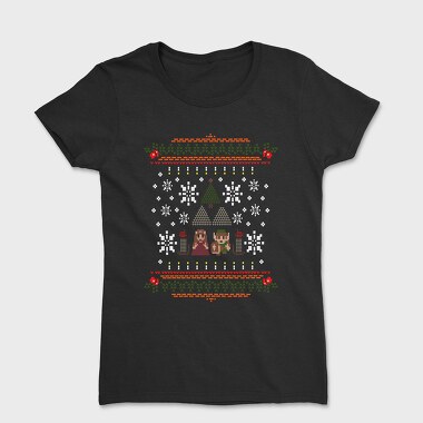 Zelda Holiday Sweater, Tricou Femei