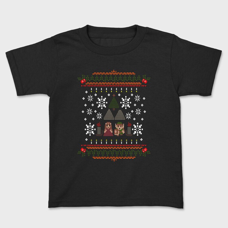 Zelda Holiday Sweater, Tricou Copii
