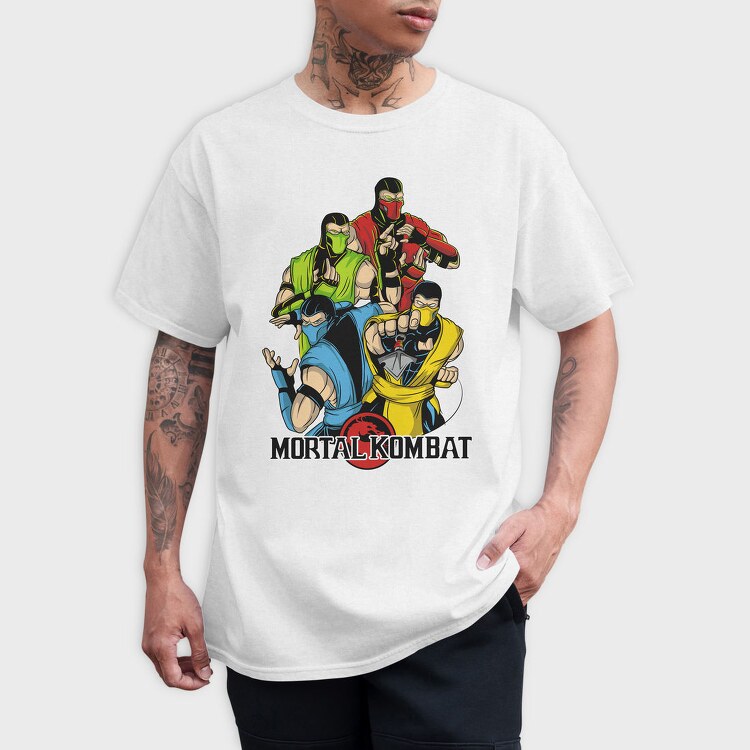 Mortal Kombat Warriors, Tricou Barbati (Unisex)