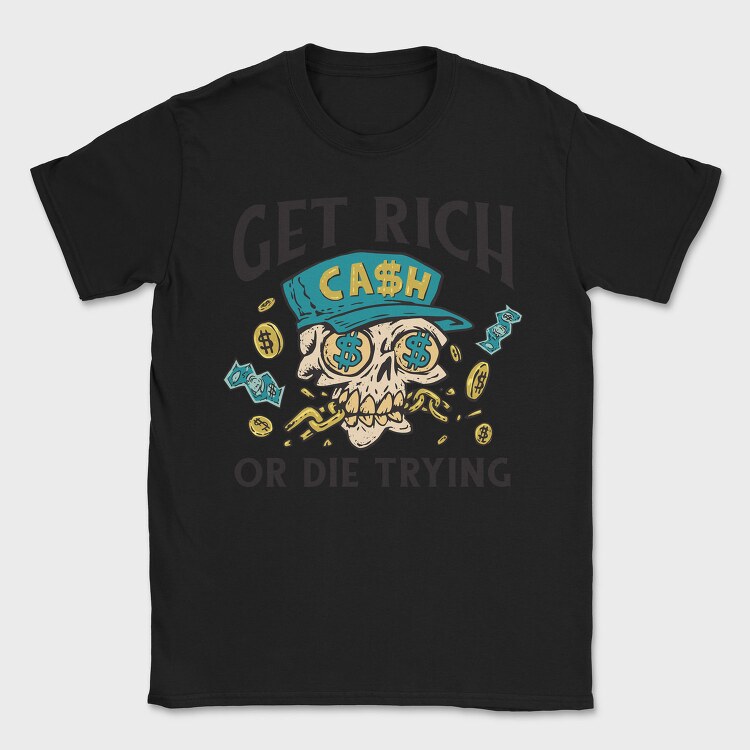Tricou Barbati (Unisex) Imprimat digital direct in tesatura, bumbac premium 100%.