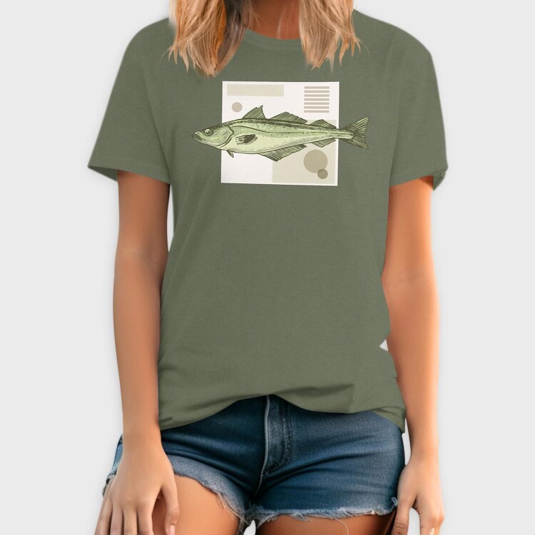 Pollock Fish, Tricou Barbati (Unisex)