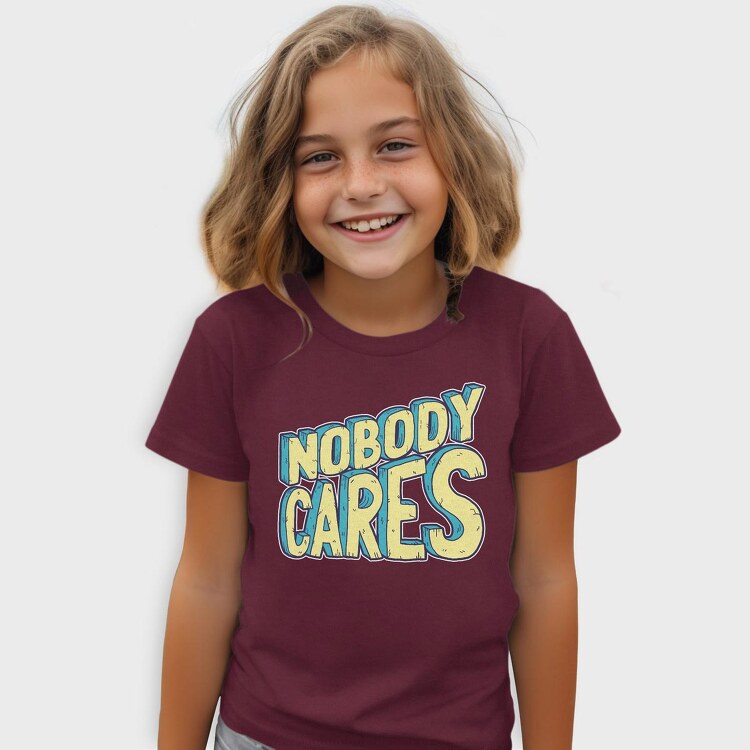 Nobody Cares, Tricou Copii