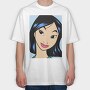 Mulan Smile, Tricou Oversize Barbati (Unisex)