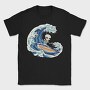 Skull Surfing, Tricou Barbati (Unisex)