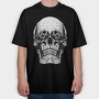 Skull Sunglasses, Tricou Oversize Barbati (Unisex)
