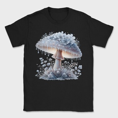 Frosty Mushroom Flowers, Tricou Barbati (Unisex)