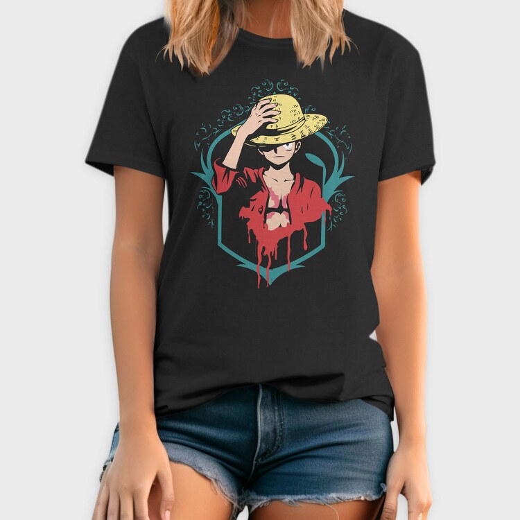 Straw Hat Hero, Tricou Barbati (Unisex)