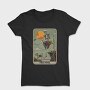 Funny Skeleton Card, Tricou Femei