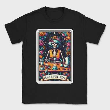 Funny Skeleton Tarot, Tricou Barbati (Unisex)