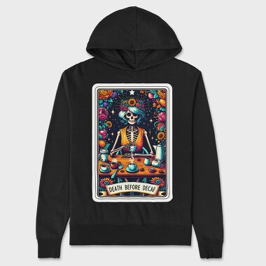 Funny Skeleton Tarot, Hanorac Oversize Barbati (Unisex)