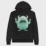 Furry Monster Scream, Hanorac Oversize Barbati (Unisex)