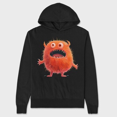 Furry Monster Smile, Hanorac Oversize Barbati (Unisex)