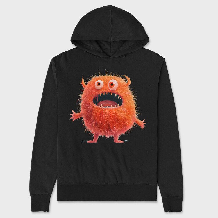 Furry Monster Smile, Hanorac Oversize Barbati (Unisex)