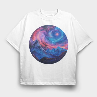 Galactic Climber Pack, Tricou Oversize Barbati (Unisex)