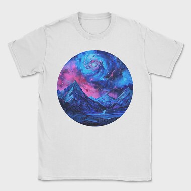 Galactic Climbers Mountain, Tricou Barbati (Unisex)