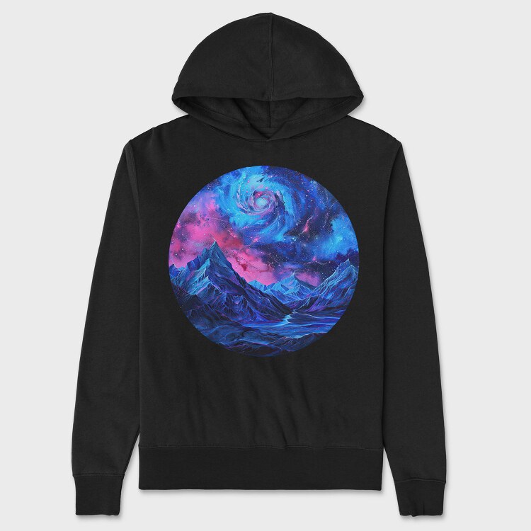 Galactic Climbers Mountain, Hanorac Oversize Barbati (Unisex)